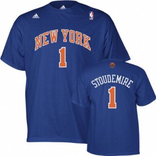  adidas Blue Name and Number New York Knicks T Shirt: Sports & Outdoors