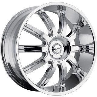 MKW M112 18 Chrome Wheel / Rim 4x4.25 & 5x4.25 with a 40mm Offset and