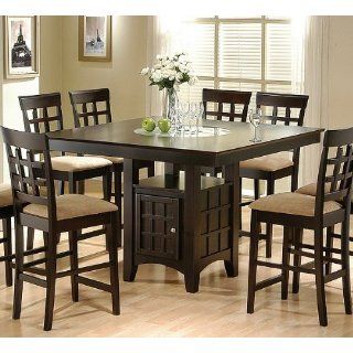 Coaster Hyde Counter Height Square Dining Table with