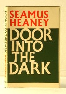 seamus heaney door into the dark 1969 true 1st ed