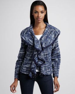 T60CU Berek Hamptons Tweed Weekend Jacket, Womens