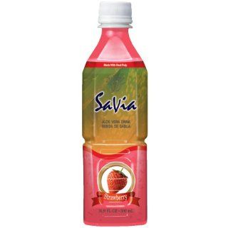 Savia Aloe Vera Drink Pineapple Flavor, 1.25 Pounds (Pack of 20