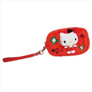 hello kitty ipod phone camera  pouch case clover