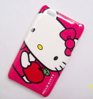 Red Hello Kitty Hard Back Case for iPod Touch 3 3G 2G