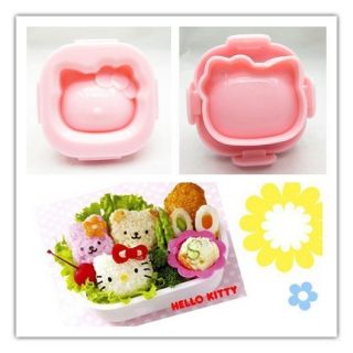 Hello Kitty Egg Sushi Rice Mold Mould New with Box