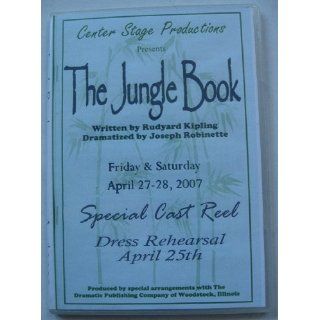 The Jungle Book [DVD]   Special Cast Reel Dress Rehearsal
