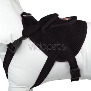  Backpack Dog Harness Adjustable Comfort Wrap Pet Collar Medium