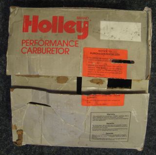 Holley Performance Carburetor Four Barrel