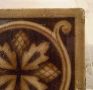 Antique Minton Hollins Co Fireplace Tile 1845 1860s BB212
