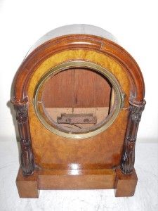 Stunning Antique Burr Walnut Carved Clock Case Holloway