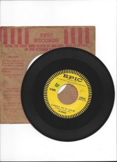 Buddy Holly Session Musician Jim Robinson 45 Whole Lot of Lovin Epic
