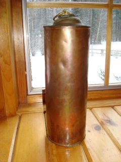 Vintage Shirleys Hecla Copper Hot Water Bottle England