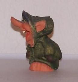 Henning Norwegian Wood Troll Carved by Hand in Norway 3 1 4 Green