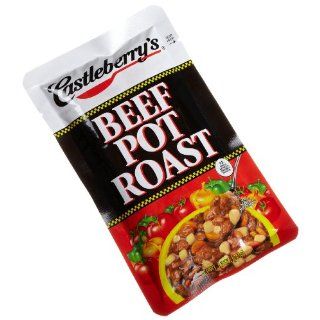 Castleberrys Beef Pot Roast, 7.5 Ounce Pouches (Pack of 6) 