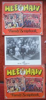 autographed family scrapbooks cast gordie tapp don harron roy clark