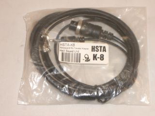 HEIL SOUND TRAVELER HEADSET MIC MICROPHONE ADAPTER CABLE 8 PIN KENWOOD