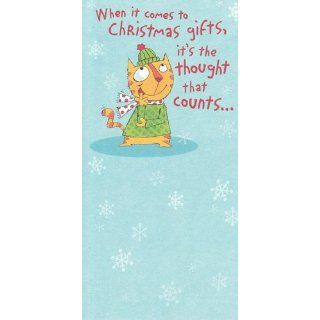 Greeting Cards Christmas Money Holder Card When It Comes