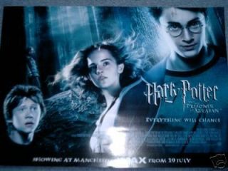 Harry Potter Prisoner of Azkaban Original Movie Poster