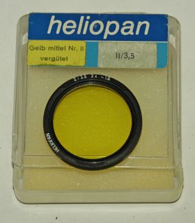 HELIOPAN BAY 2 YELLOW FILTER FOR ROLLEIFLEX