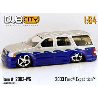 Dub City 164 Scale 2003 Silver And Blue Ford Expedition
