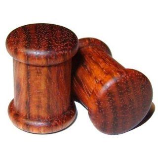 16 Inch 11.1mm Custom Chechen Double Top Hat Organic Wood Plugs