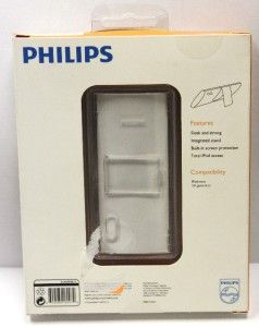 NEW Philips iPod Nano 5th Generation Hard Case w/ Hand free Stand