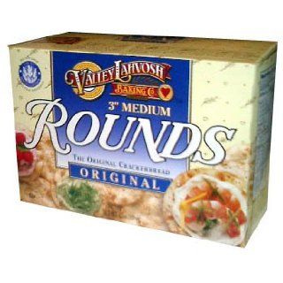 Valley Lahvosh Rounds, 3 inch, 4.5oz Grocery & Gourmet