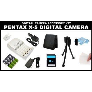 Battery and Charger for The New Pentax X 5 Digital Camera