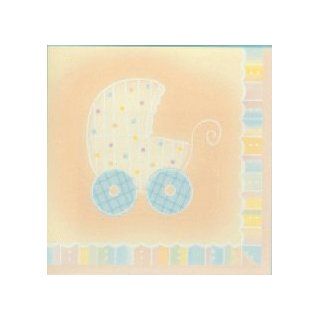 Baby Carriage Baby Shower Napkins   Boy or Girl Baby