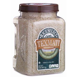 RiceSelect Texmati Light Brown Rice, Long Grain American Basmati, 32