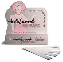 Hollywood Fashion Tape is easy to use, clear double stick, apparel