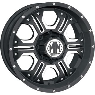 new set of 4 black machined 20 inch havoc wheels
