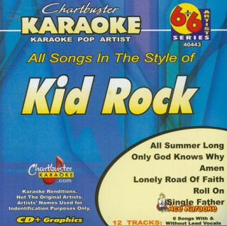 Chartbuster 6x6 CDG CB40443 Kid Rock