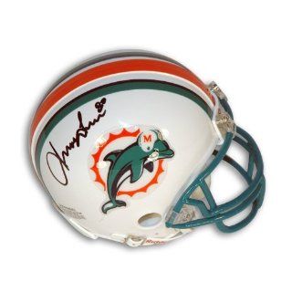 Irving Fryar Miami Dolphins Mini Helmet Autographed
