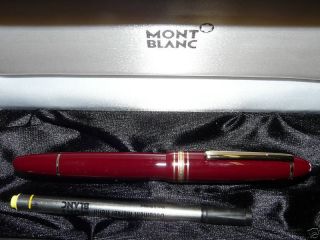 Montblanc Hiliter Document Marker Bordeaux New in Box