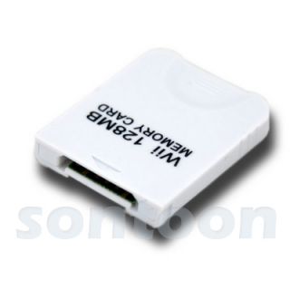 New 128MB Memory Card for Nintendo Wii Game Console