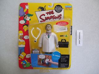 THE SIMPSONS DR. HIBBERT Action Figure   Series 6 WORLD OF