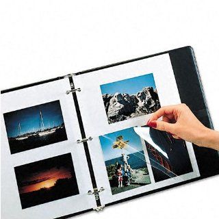 C Line® Redi Mount Photo Sheets, 3 Hole Punched, 11 x 9