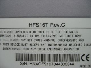 Hawking Technology HFS16T Rev C 16port 10 100M Switch