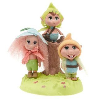 Barbie Fairytopia Trolls   3 Troll Dolls   Peeble