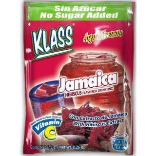 Klass Aguas Frescas Unsweetned Jamaica, 0.26 Ounce (Pack of 72