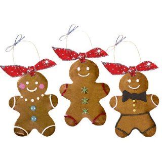 Traverse Bay Confections Hand Decorated Gingerbread Man Ornament