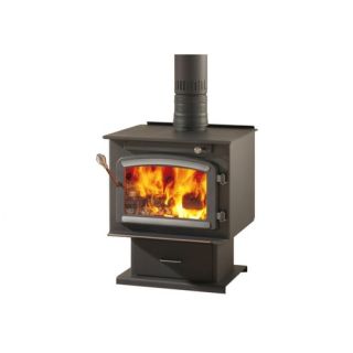 Drolet Classic Wood Stove on Pedestal DB03080