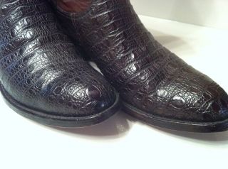 Mint RARE Lucchese Horned Back Lizard Cowboy Boots 9 5D 9 1 2 Gorgeous