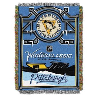 Pittsburgh Penguins Winter Classic Woven Tapestry Throw