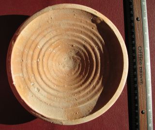 Herodian Era, 2nd century BC to 1st century AD pottery plate.
