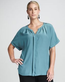 lafayette 148 new york rochelle blouse women s available in bay mist $