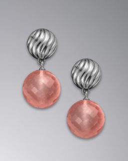 David Yurman David Yurman Elements™ Earrings, Pink Chalcedony