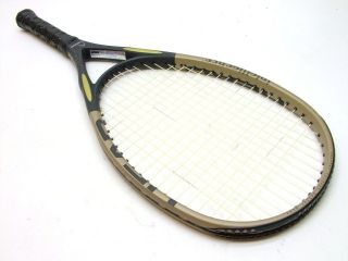 Head Intelligence I S10 IS10 Blk Gold Brn Tennis Racquet Racket 4 3 8