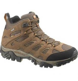  MOAB Mid Mens Waterproof Hiking Shoes J88623 Boots Brown